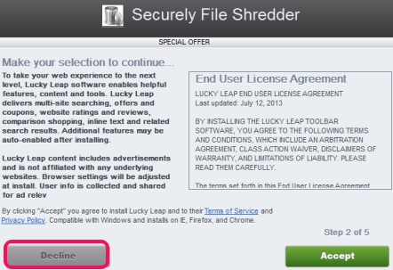 Securely File Shredder- skip extra tools installation