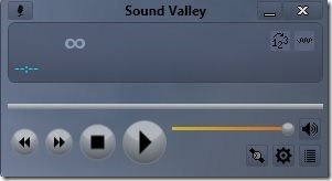 Sound Valley-nature sounds -interface