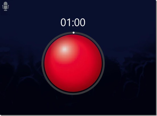 Speech Timer Free - idicating to stop recording
