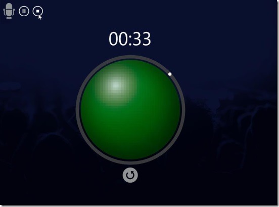 Speech Timer Free - playing a recording