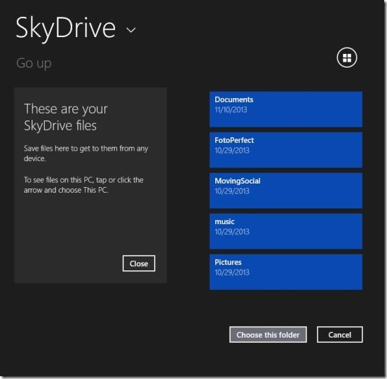 TopPriority - saving in SkyDrive