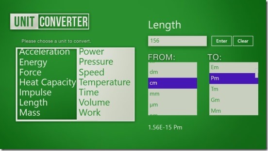 Ultimate Unit Converter - converting length