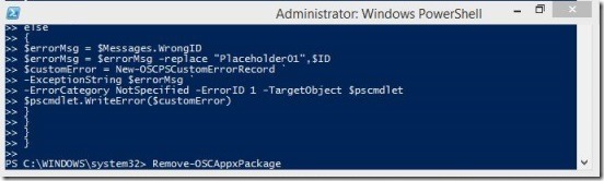 Windows 8 tutorial - running script
