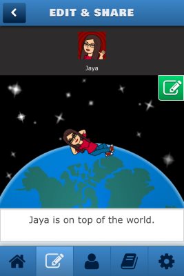 bitstrips status comic