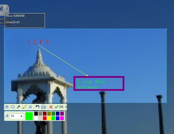 SteelSoft- capture screenshots and enhance with build-in editor