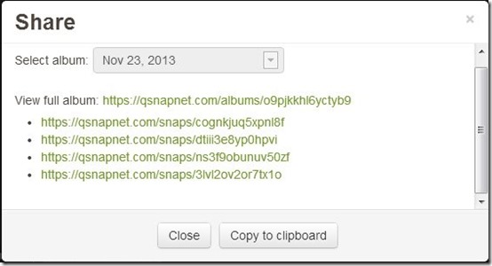 qSnap-screenshot tool-share screens