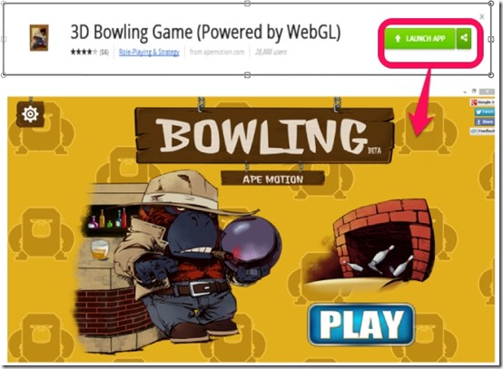 3D Bowling Game- Launching