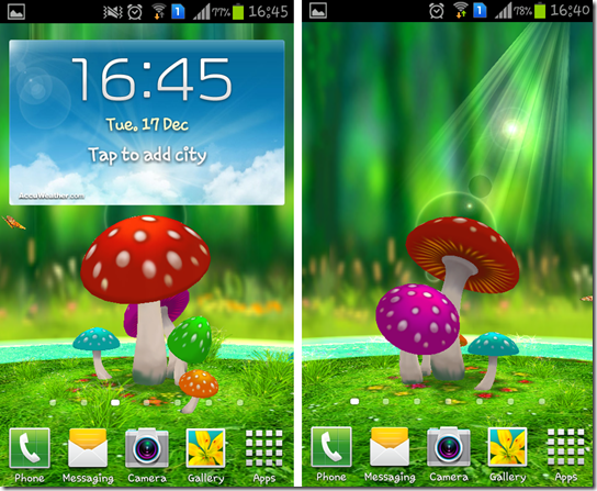 Amazing 3D Mushroom Wallpaper