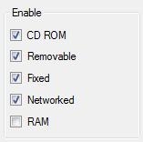 Automatically Create Shortcuts For Removable Media - DeskDrive - Choose what to monitor