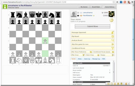Chess@Work Notifier