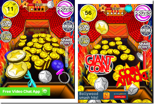 Coin Hover Fun Game.