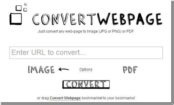 ConvertWebPage-website to pdf-home page
