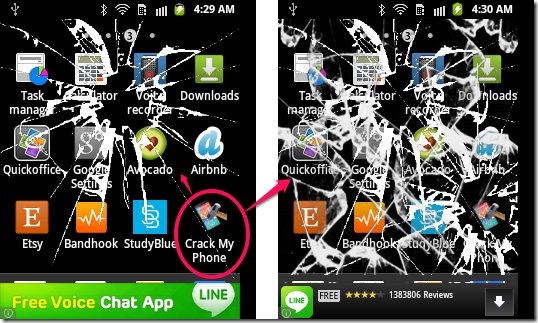5 Funny Android Apps to Make Screen Appear Cracked and Play Pranks