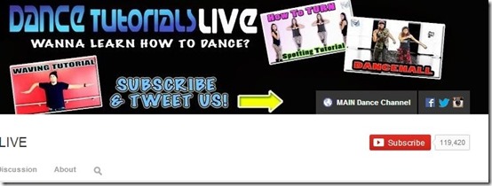 YouTube Channels-YouTube Channels-Dance Tutorials live