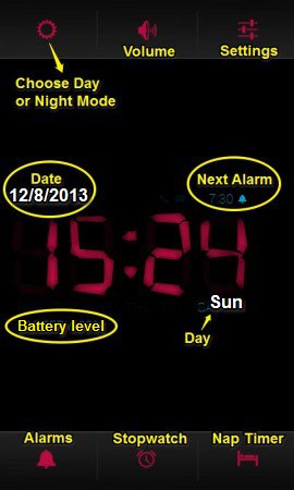Digital-Alarm-Clock-UI