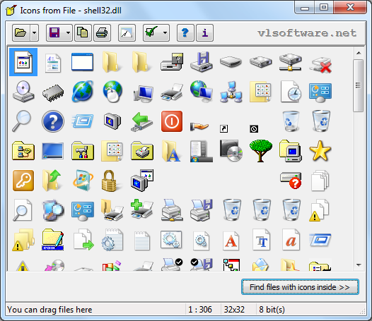 Free Icon Extractor For Windows - Icons From File - Interface