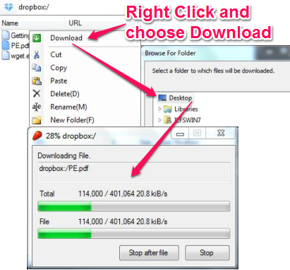 Free Windows WebDAV Client - CarotDAV - Downloading