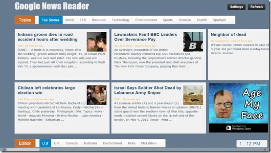 Google News - Reader