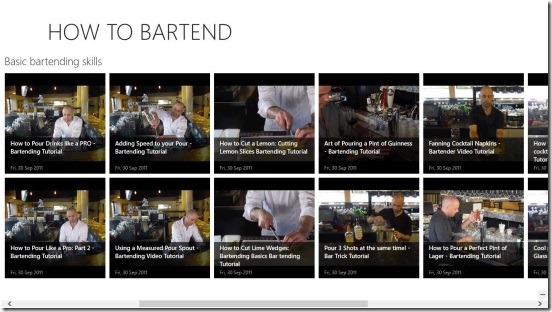 How To Bartend - main screen