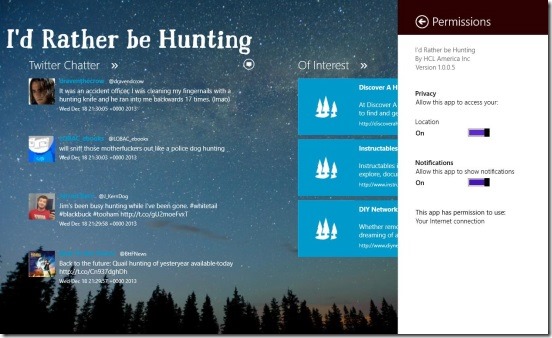 I’d Rather be Hunting - setting loaction auto-tracking on