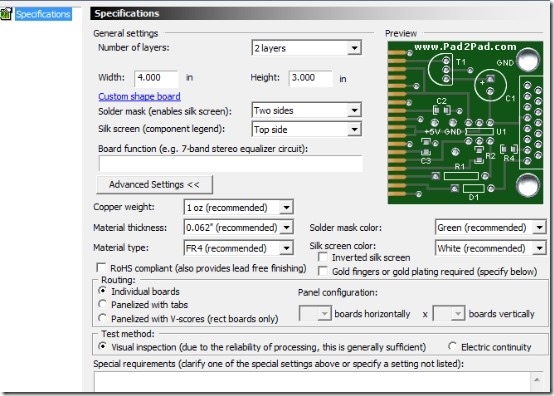 Pad2Pad - Board Selection