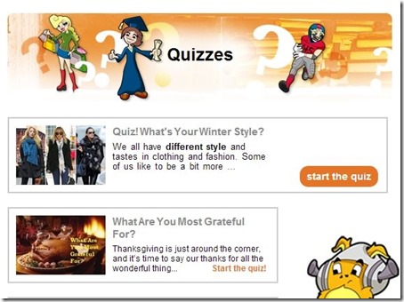 Kidzworld-social network for kids-quizzes