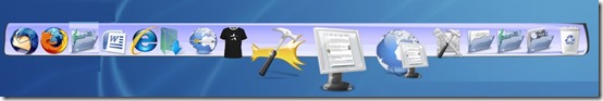 RocketDock- arrange desktop icons-toolbar