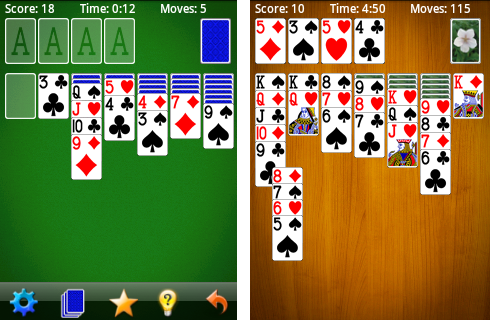 Solitaire Interface