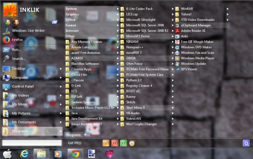 Start Menu X- change Windows 7 start menu to vista style