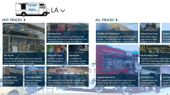 StreetEats  - food trucks in LA