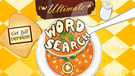 Ultimate Word Search Free- Main Home Screen