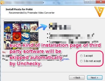 Unchecky- skip third party installation page