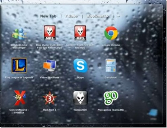 ViPad- arrange desktop icons- transparent box