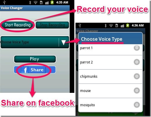 Voice Changer App