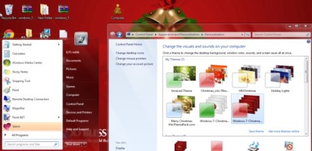 Windows 7 Christmas Theme-free Christmas theme for Windows 7-theme