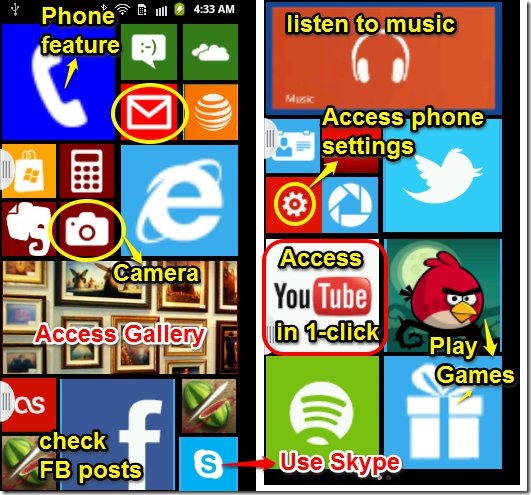 Windows 8 features