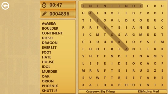 3rd Floor Word Search- Classic mode