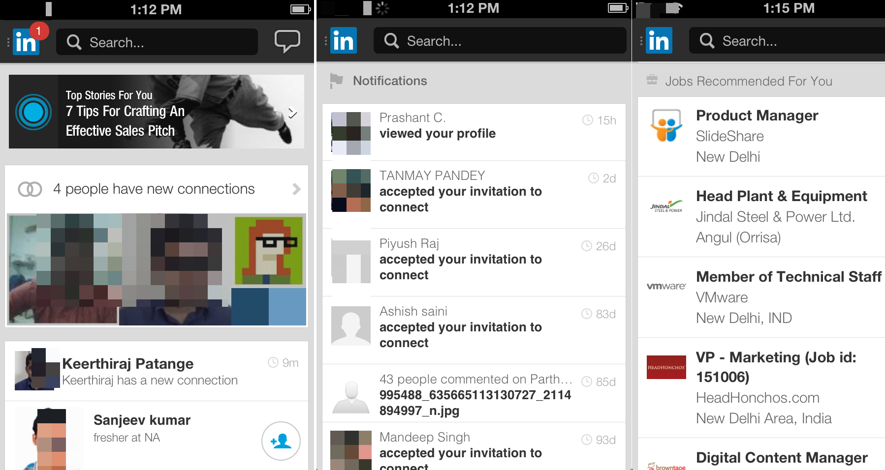 Official LinkedIn App for iPhone