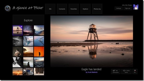 A glance at Flickr - today's explore photos
