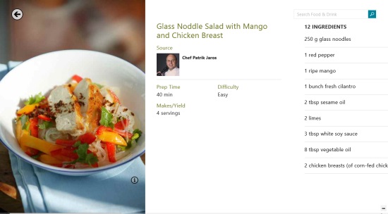 Bing Food & Drink- Recipe details