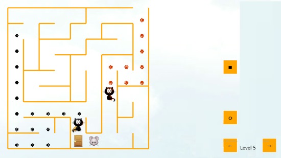 Cat Maze Race- Door and key