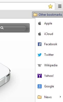 Chrome bookmark extensions bookmarks icloud