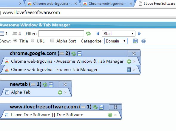 Chrome tab manager extensions awesome windows manager