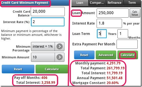 Financial Calculator 4