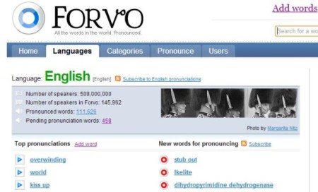 Forvo-learn pronunciation online-icon