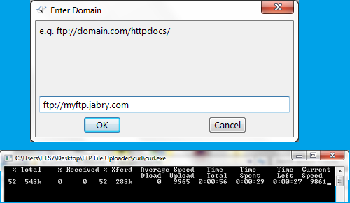 Free FTP Software - FTP Uploader - Interface