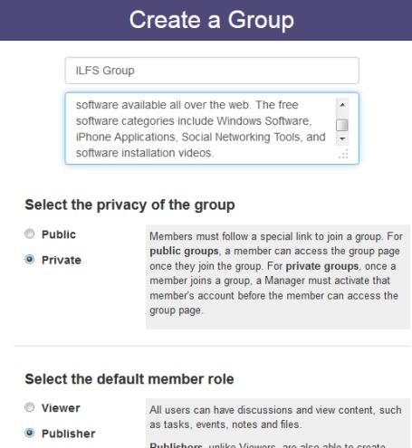 Groupiful- create a group
