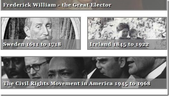 History Learning Site- learn history online-home page