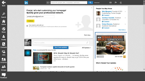 LinkedIn Touch