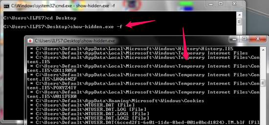 List Hidden Folder and Files - Show Hidden - List Hidden Files